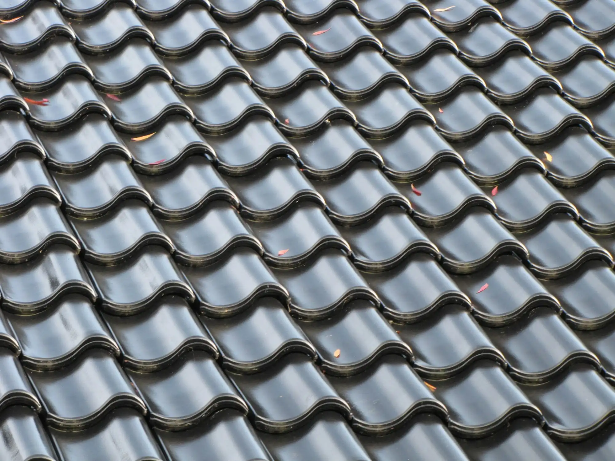 Materialmuster neuer glasierter Dachziegel für das Angebot